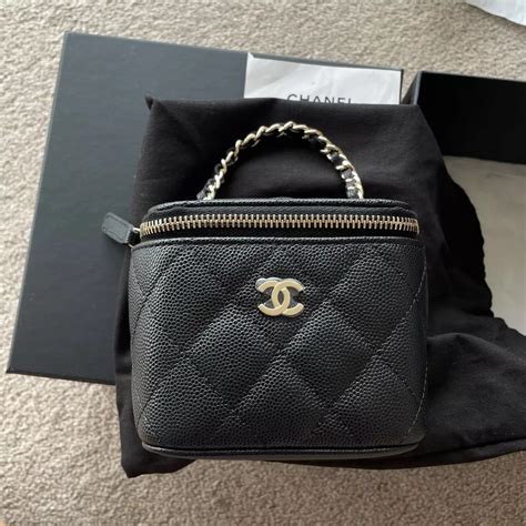 mini vanity bag chanel|Chanel mini bag price.